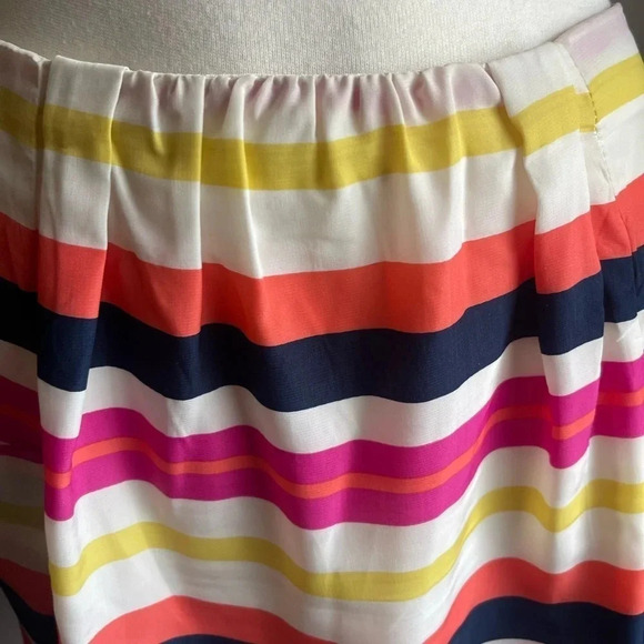 Annabella women’s size small striped skirt with pockets lined polyester nwot - Picture 10 of 10